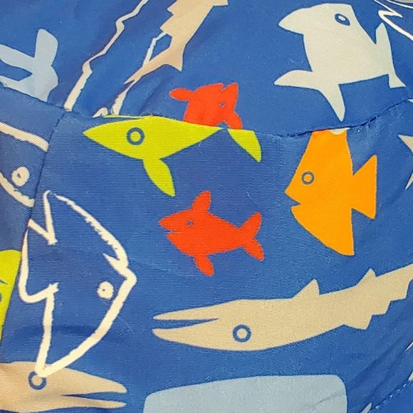 I Play Bucket Sun Hat 0-6 Months Blue - Picture 5 of 9